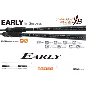   Yamaga Blanks Early Seabass 93M 2,81m 7-35gr Canne spinning en 2 brins