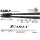 Yamaga Blanks Early Seabass 97MMH 2,92m 8-42gr Canne spinning en 2 brins