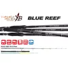Canne à pêche spinning 2 brins Yamaga Blanks Blue Reef GT 80/8 Dual 2,49m 160gr
