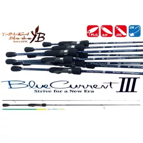   Canne à pêche spinning 2 brins Yamaga Blanks Blue Current III 76Stream 2,29m 1,6-12gr