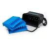 Zebco Trophy EVA Hardbait Keeper Sac de rangement pour appâts artificiels 24 compartiments