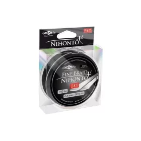Bas de ligne tressé Mikado Nihonto Fine 0,06mm 15m Noir