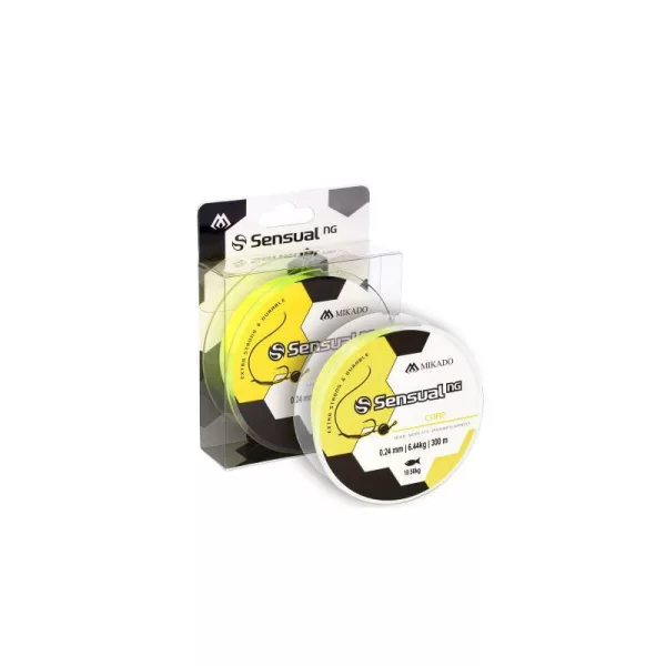 Mikado Sensual N.G. Carp Fluo 0,3mm 600m Ligne principale monofilament